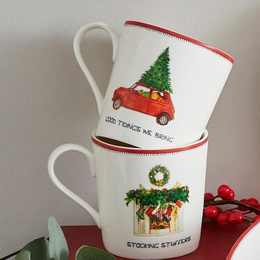 Kit Kemp Doodles Stocking Fillers Mug